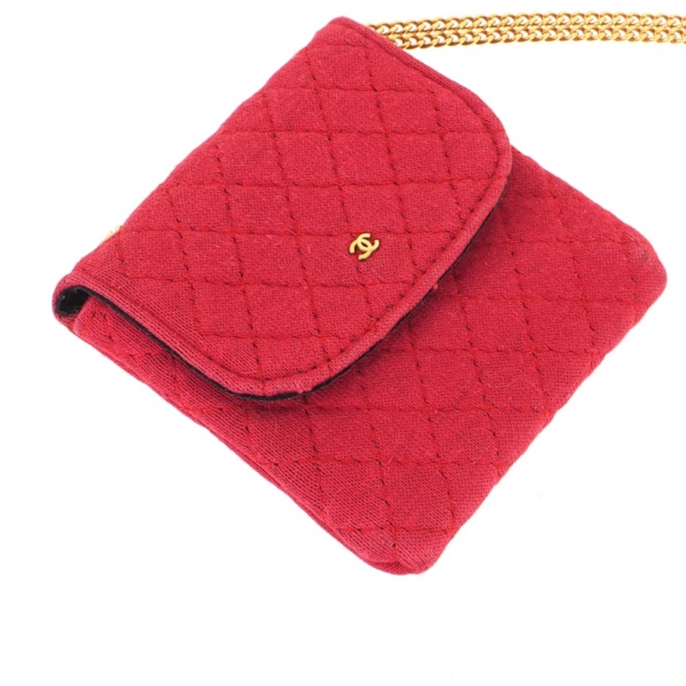 Vintage CHANEL Mode Et Maquillage Jersey Purse Bag - Picture 5 of 14